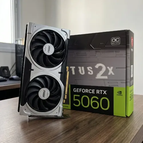 PLACA DE VIDEO RTX 5060 8GB MSI VENTUS 2X - GARANTIA DE 1 ANO
