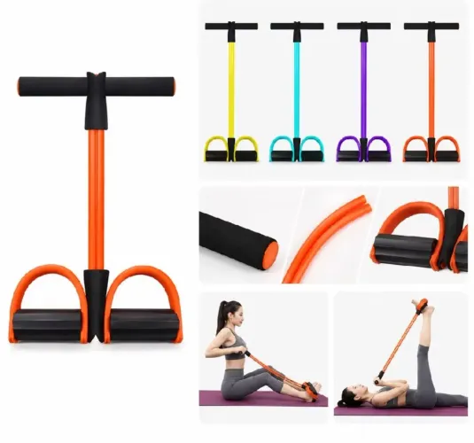 Elástico de Exercícios Multifuncional extensor com pedal