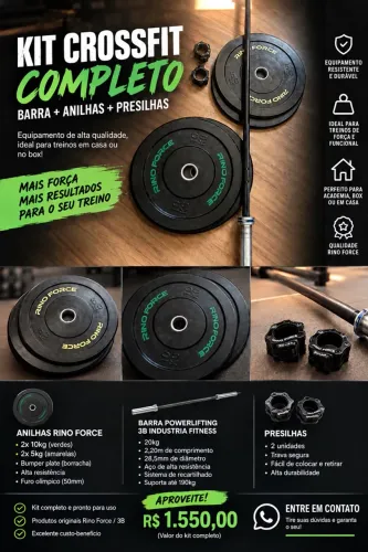 Kit Crossfit Completo