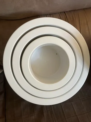 Trio de nichos para quarto de bebê