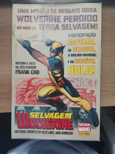 Wolverine Selvagem Wolverine Novo Marvl