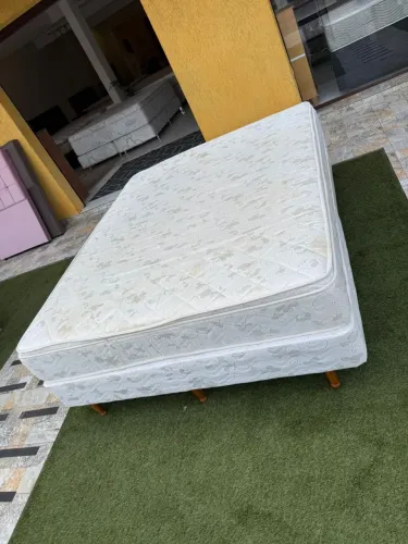 Colchão Queen MAXFLEX SEMINOVO TOP - Entrego!