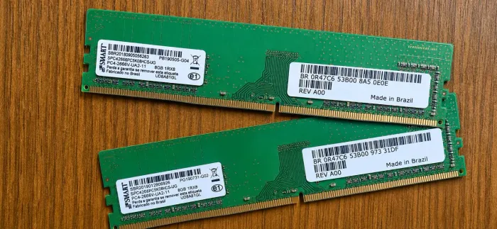 Memória RAM 16 GB (2 x 8GB) DDR4 2666 Mhz