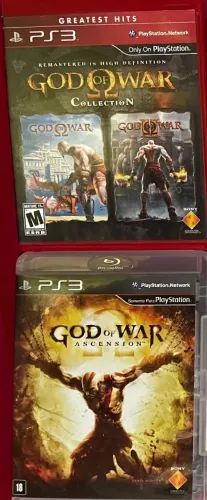 God Of War Collection + God Of War Ascension - PS3 original