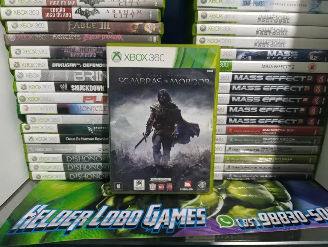 SOMBRAS DE MORDON original pra Xbox 360