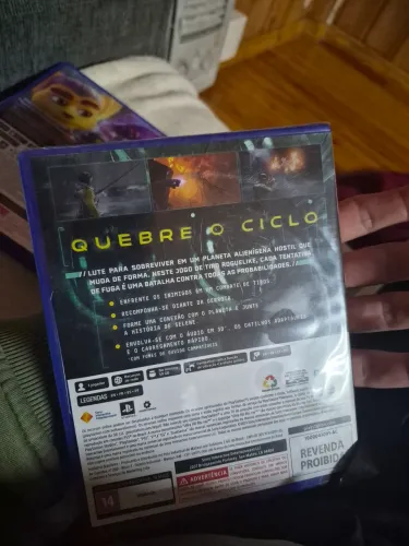 Jogos PS5, Returnal lacrado 50$, e Ratchet e Clank 90$