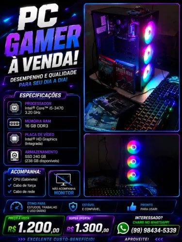 ? PC GAMER À VENDA! ?