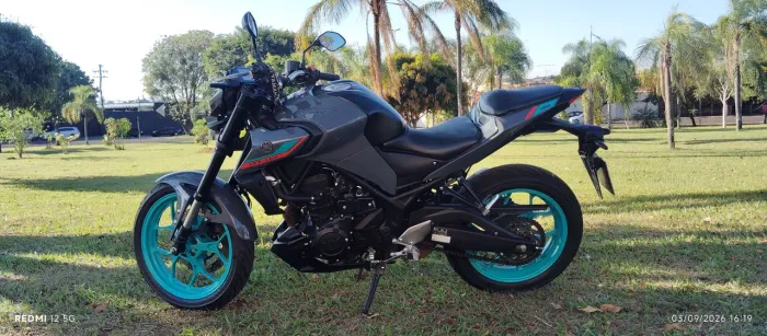 MT-03 321c (ABS) 23/24 ainda na garantia Yamaha e esta com apenas 13.460km