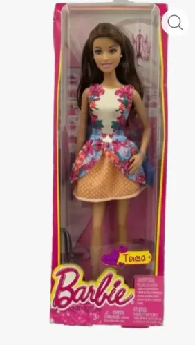 Barbie Teresa vestido floral raro