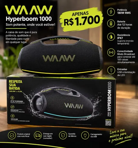 Vendo Waaw Hyperboom 1000