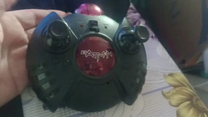 Controle remoto do carrinho Batman 