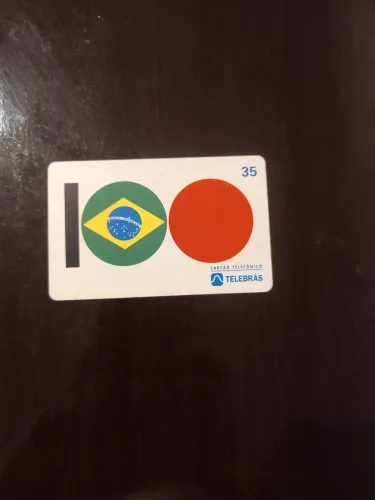 Raro - Cartão Telefônico Tratado Amizade Brasil Japão 1895 (Usado