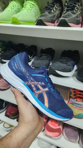 Tênis ASICS Kabuki Original Unissex Azul Marinho Nº 39 Seminovo dispensa apresentação 