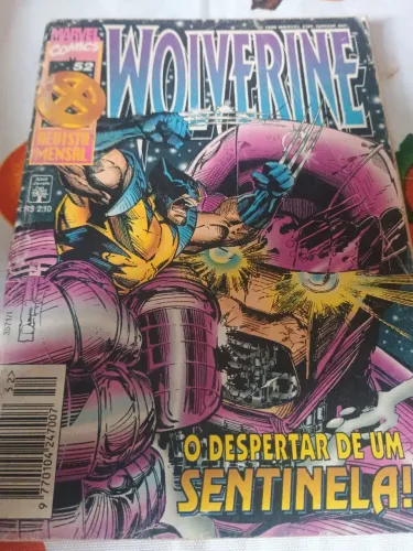 gibi é a edição número 52 da revista mensal do Wolverine,