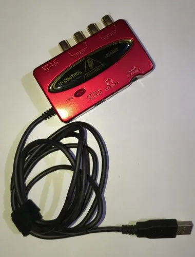 Interface de audio uca 222 Behringer USB