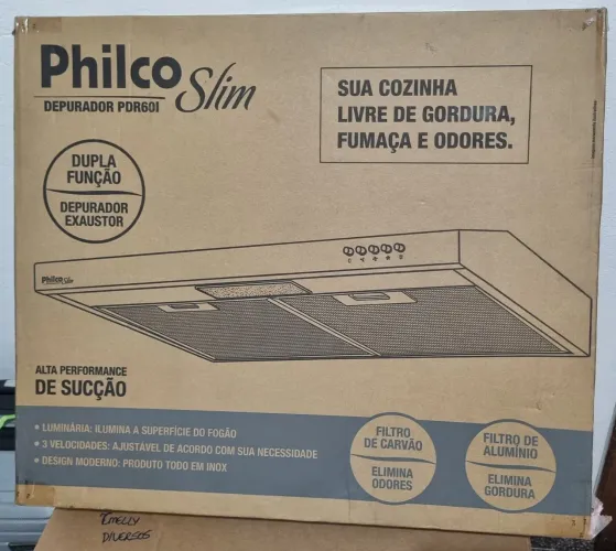 Depurador Slim Philco 60cm