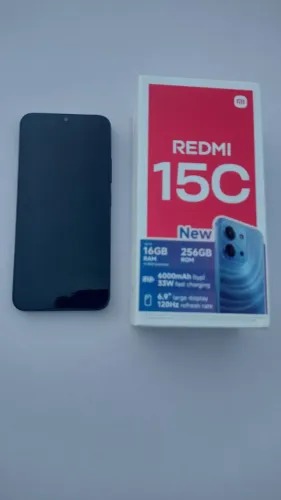 REDMI 15C 256 GB SEMI NOVO 