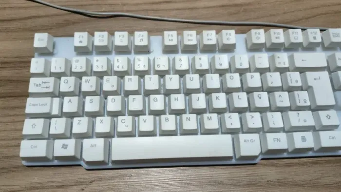 Teclado Usb Lehmox Branco