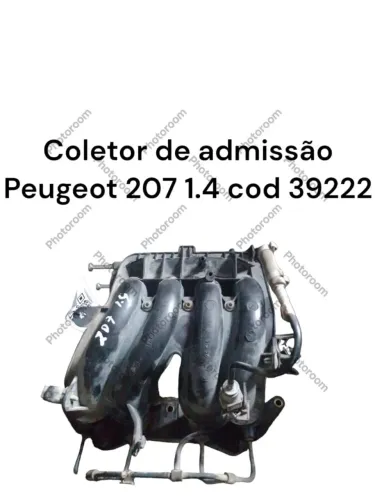 Coletor de admissão peugeot 207 1.4