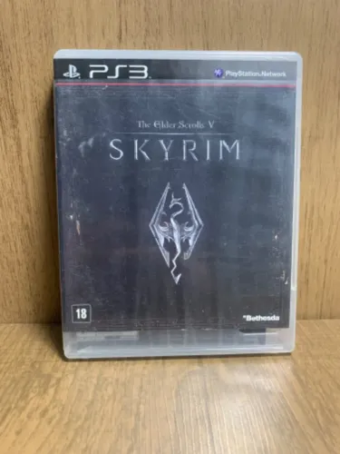 Jogo Skyrim PS3, PlayStation 3. CD em perfeito estado