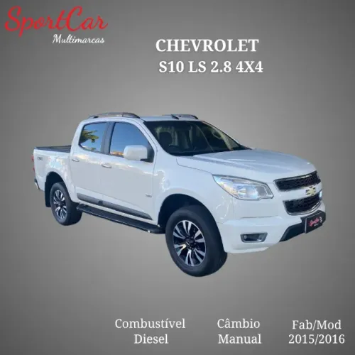 Chevrolet S10 Pick-up LS 2.8 TDI 4X4 CD Dies. Mec. 2016