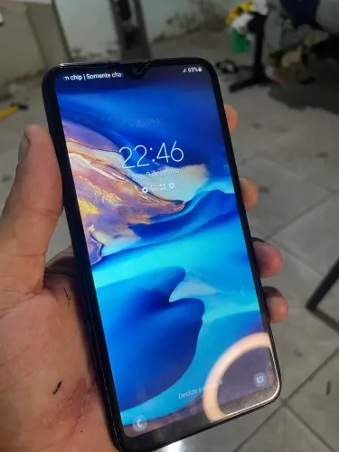 Celular Samsung A10 funcionando tudo perfeitamente sem nenhum defeito 