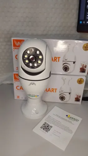Câmera de segurança Smart 360° à prova d'água e poeira à pronta entrega