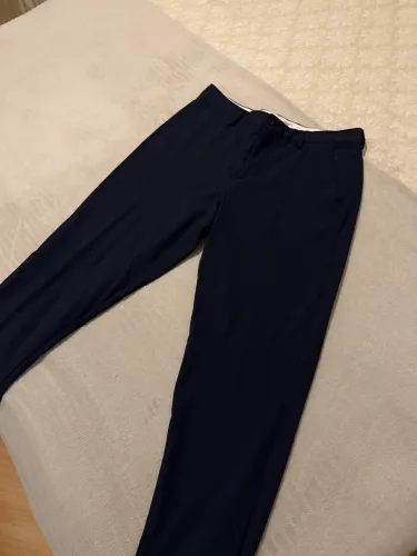 Calça de alfaiataria - ZARA - AZUL