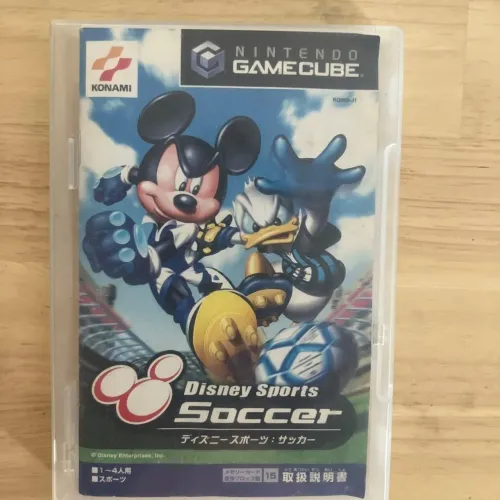 Disney Sports Soccer Nintendo GameCube Original Japonês Completo