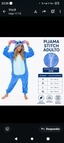 Pijama novo