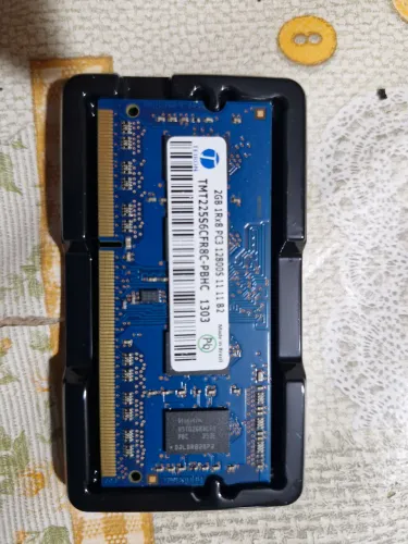 Memória RAM ddr3 2 GB PC3 12800 (notebook Sony vaio)