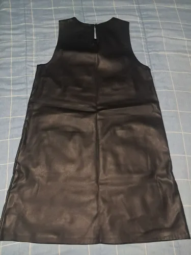 Vestido couro Zara - 8 a 10 anos