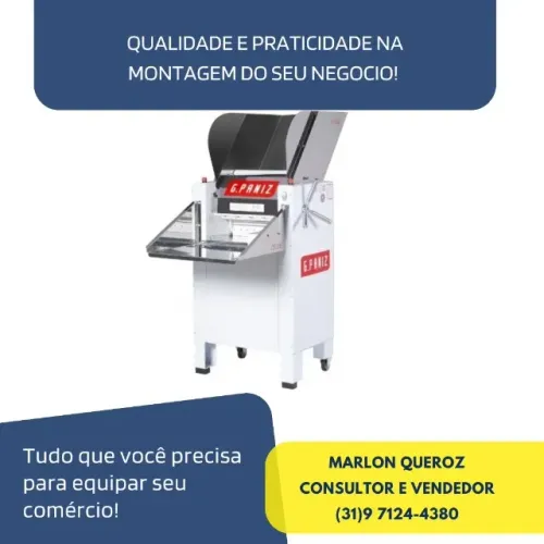Cilindro de Massas 50CM G.Paniz 2 Motores