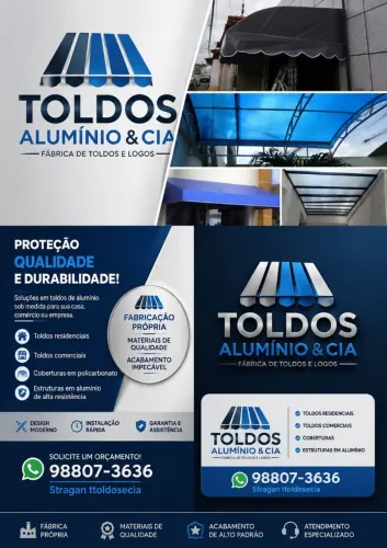 Toldos alumínio e Cia 