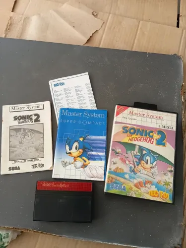Master System Sonic 2 completo.