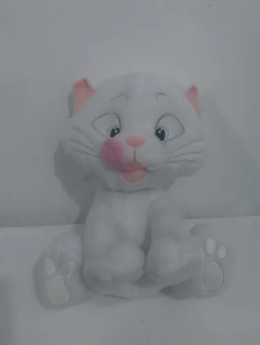 Gato Branco de Pelúcia Kopenhagen 23 cm