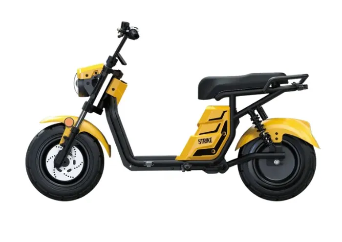 Scooter elétrica Zumpy Strike 1000W bateria removível 60V 28Ah Nova