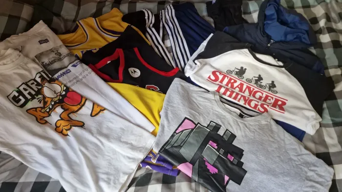 Lote de roupas menino 11 anos