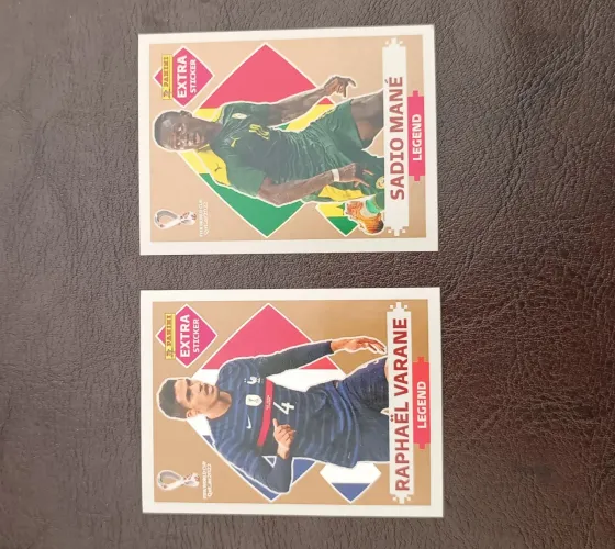 Figuras Legends Copa 2022.