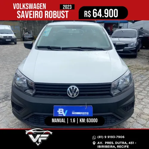 Volkswagen Saveiro Robust 1.6 Total Flex 8V 2023