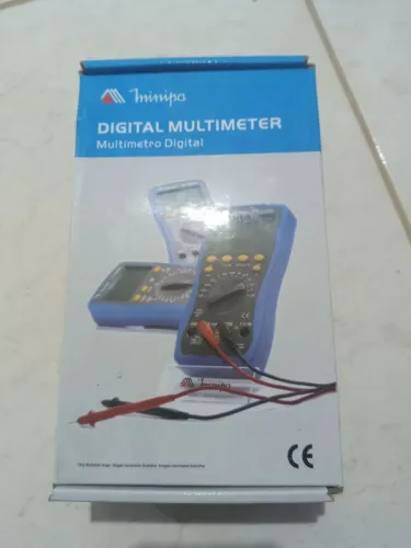 Multímetro Digital Minipa ET-2082C - Completo e Na Caixa (Pouco Uso)