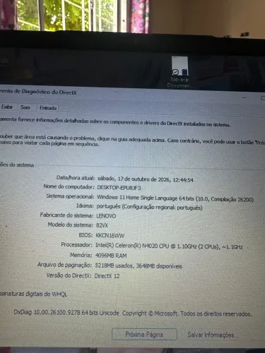 NOTEBOOK LENOVO