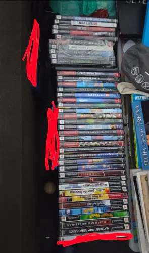 Jogos de ps2 e ps3