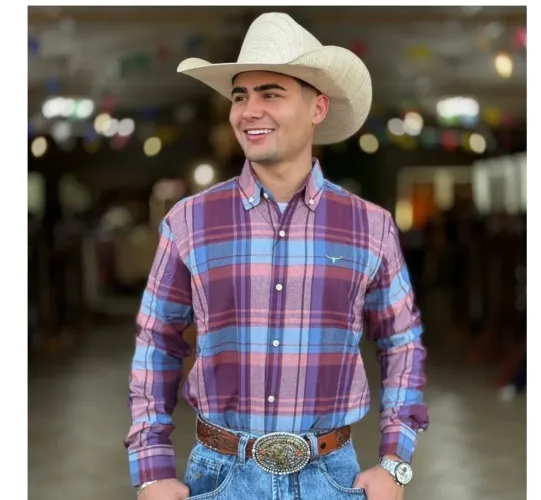 Camisa xadrez moiadeiros