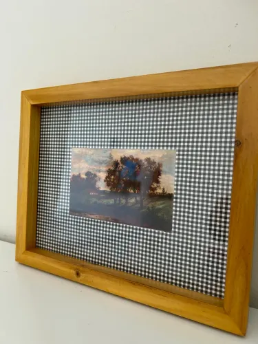 Quadro decorativo paisagem vintage