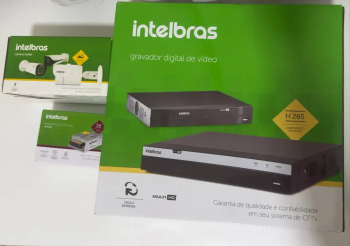 Gravador Digital Intelbras MHDX 1108 - 8 canais