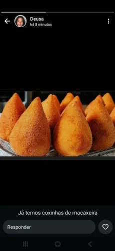 Coxinha de macaxeira