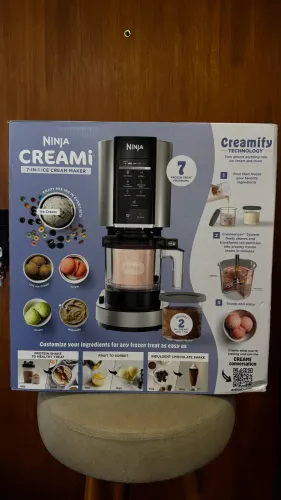 Ninja CREAMi Original | Nova Lacrada | Comprada nos EUA