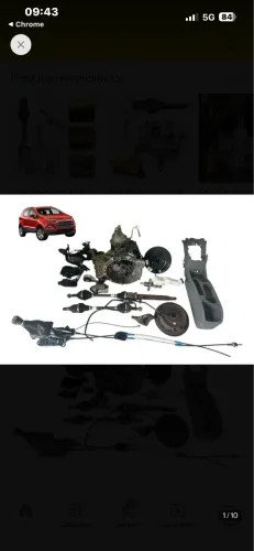 Kit Swap Cambio Manual Ford Ecosport 1.6 16v Sigma 2013 2014 2015
