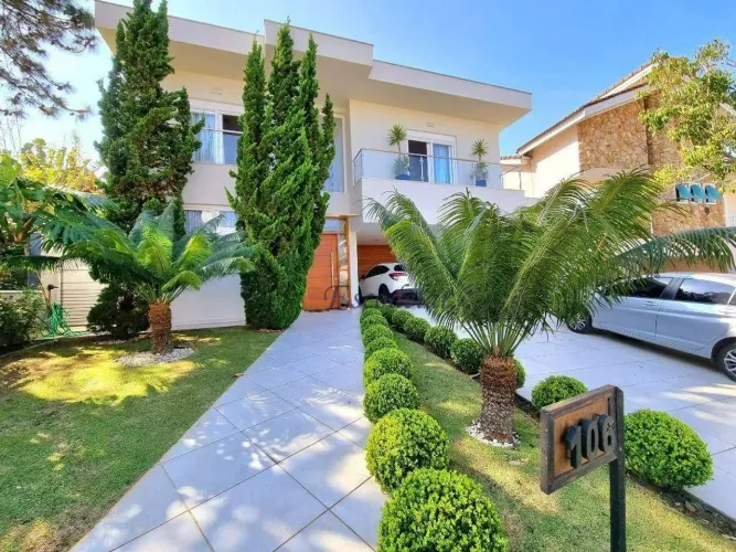 Casa com 4 dormitórios à venda, 483 m² por R$ 3.500.000,00 - Residencial Morada dos Lagos